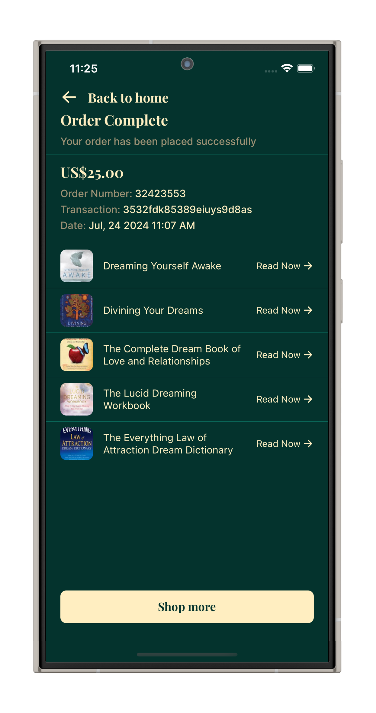 Ebooks & Audiobooks App
